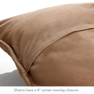 Nate Home All-Season Cotton Quilt Set - Truffle Brown