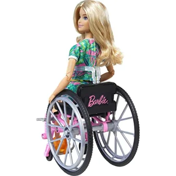 Barbie Fashionistas Doll with Wheelchair & Ramp for Kids