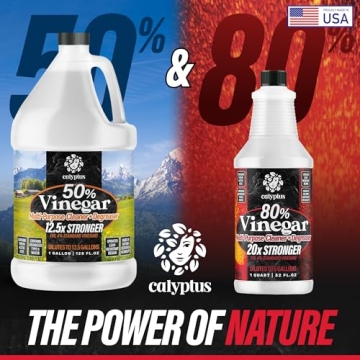 Calyptus 80% Super Concentrated Vinegar for Powerful Cleaning