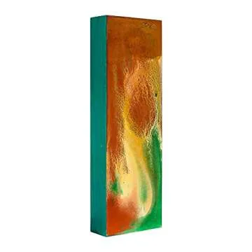 U.S. Art Supply 4" x 12" Unfinished Cradled Wood Panels for Painting, Gallery 1-1/2" Deep (4 Pack) - Artist Depth Wooden Wall Canvases - Mixed-Media Craft, Acrylic, Oil, Encaustic, Paint Pouring