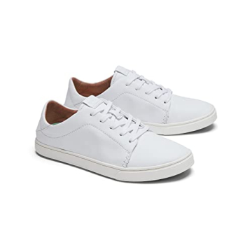 OLUKAI Pehuea Li 'ILI Women's Leather Sneaker Comfort Fit