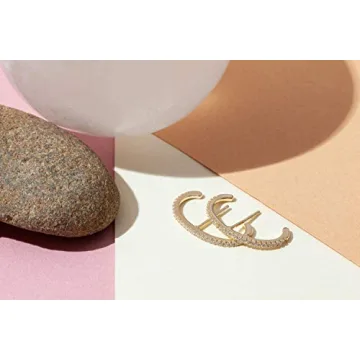 PAVOI Minimalist Gold Plated Ear Cuff Earrings for Women