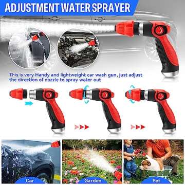 16 IN 1 Adjustable Foam Cannon for Car Wash & Garden