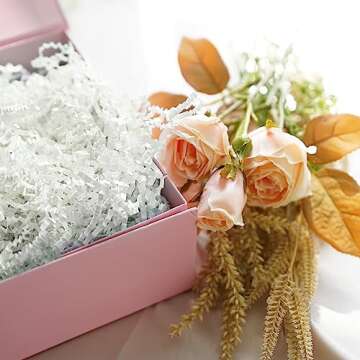 Eco-Friendly Crinkle Cut Paper Shred Filler for Gifts