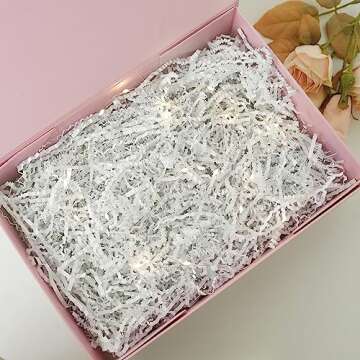 Eco-Friendly Crinkle Cut Paper Shred Filler for Gifts