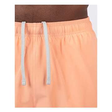 Layer 8 Men's Swim Shorts with Zip Pocket and Comfort Features