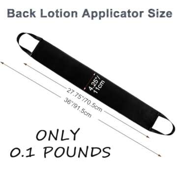 Tanning Back Lotion Applicator, Self Tanning Lotion Applicator ，for Back Tanner Lotion Suncreen Applicator Apply Lotion to Back Smooth Even Finish Back Lotioner