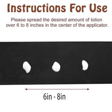 Tanning Back Lotion Applicator, Self Tanning Lotion Applicator ，for Back Tanner Lotion Suncreen Applicator Apply Lotion to Back Smooth Even Finish Back Lotioner