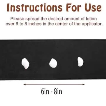 Tanning Back Lotion Applicator, Self Tanning Lotion Applicator ，for Back Tanner Lotion Suncreen Applicator Apply Lotion to Back Smooth Even Finish Back Lotioner