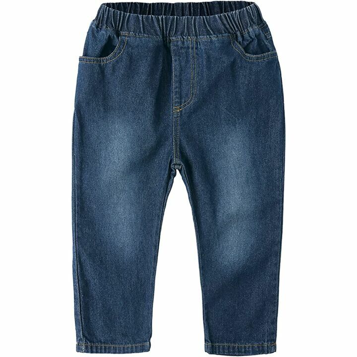 Toddler Boys Bow Tie Shirt and Denim Pants Set