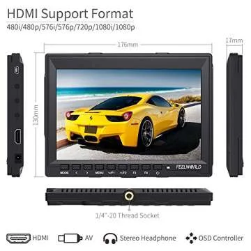 FEELWORLD FW759 Camera Monitor for Videographers