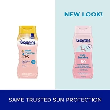Coppertone WaterBabies SPF 50 Baby Sunscreen Lotion 8 Fl Oz