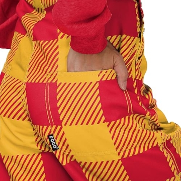 Kansas City Chiefs Women's Plaid Bib Overalls for Fans
