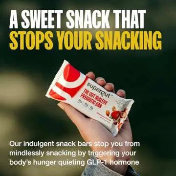 Keto-Friendly Supergut GLP-1 Gut Health Bars