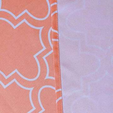 Melaluxe Waterproof Outdoor Tablecloth with Zipper, 60"x102"