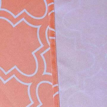 Melaluxe Waterproof Outdoor Tablecloth with Zipper, 60"x102"