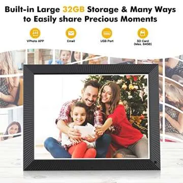 Nethgrow 16.2" Digital Photo Frame with Touch Screen