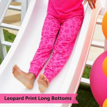 Elle Olivia Lil Mama 3 Pc Short Sleeve Top Long Bottoms & Matching Shorts Baby Girl Clothes Toddler Outfits Summer Casual Girls Clothing Cute Set Pink 5T