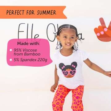 Elle Olivia Lil Mama 3 Pc Short Sleeve Top Long Bottoms & Matching Shorts Baby Girl Clothes Toddler Outfits Summer Casual Girls Clothing Cute Set Pink 5T