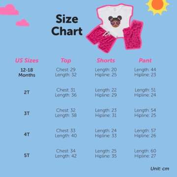 Elle Olivia Lil Mama 3 Pc Short Sleeve Top Long Bottoms & Matching Shorts Baby Girl Clothes Toddler Outfits Summer Casual Girls Clothing Cute Set Pink 5T