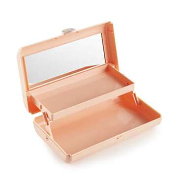 Caboodles Take It Touch-Up Retro Tote, Peach
