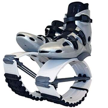 Kangoo Jumps XR3 White Edition (White & Black, Medium)