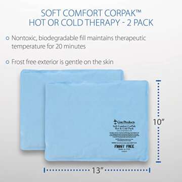 Soft Comfort CorPak Hot and Cold Therapy Pack - 2 Pack