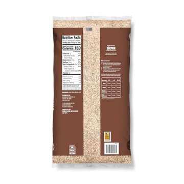 Amazon Grocery, Brown Long Grain Rice, 5 Lb (Previously Amazon Fresh, Packaging May Vary)