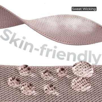 Acextro 5 Pack Stretchy Bands Compatible with Samsung Galaxy Watch 7 6 5 4 FE Band 40mm 44mm 45mm/Watch 6 4 Classic 4 42mm 46mm 43mm 47mm/Active 2, 20mm Water-Resistant Elastic Nylon Sport Strap