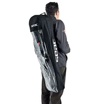 Seac Talent Camo Green Fins for Snorkeling and Diving