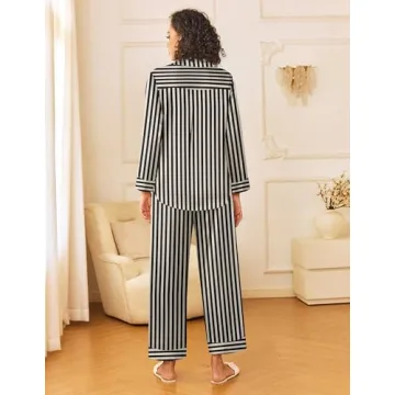 Silk Satin Pajama Sets - Women's 2 Piece Lounge Wear