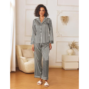 Silk Satin Pajama Sets - Women's 2 Piece Lounge Wear