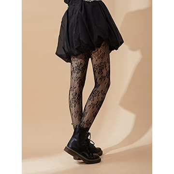 Elegant SHENHE Fishnet Tights for All Sizes
