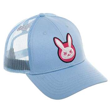 Bioworld Overwatch Adjustable Mesh Back Hat for Gamers