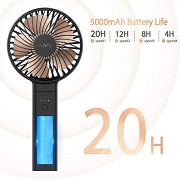 OUTXE Funme Portable Handheld Fan with 5000mAh Battery