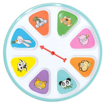 SpinMeal - Fun Healthy Nutrition Plate for Picky Eaters - Spin to Explore Mealtimes