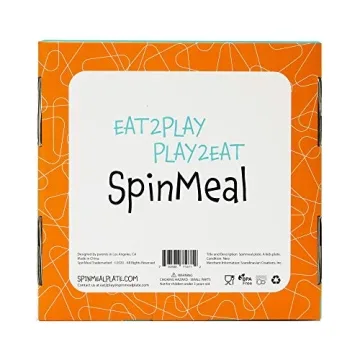 SpinMeal Healthy Plate for Fun Mealtimes