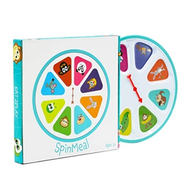 SpinMeal Healthy Plate for Fun Mealtimes