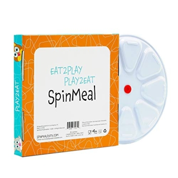 SpinMeal Healthy Plate for Fun Mealtimes