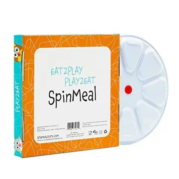 SpinMeal Healthy Plate for Fun Mealtimes