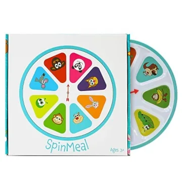 SpinMeal Healthy Plate for Fun Mealtimes
