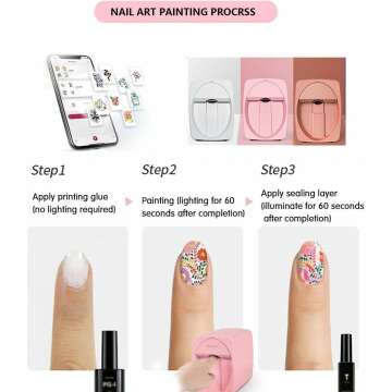Mini Portable 3D Nail Art Printer - Fast & Easy