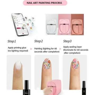 Mini Portable 3D Nail Art Printer - Fast & Easy