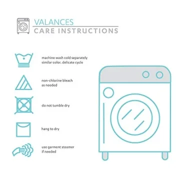 Boho Macrame Textured Cotton Valance by Lush Decor