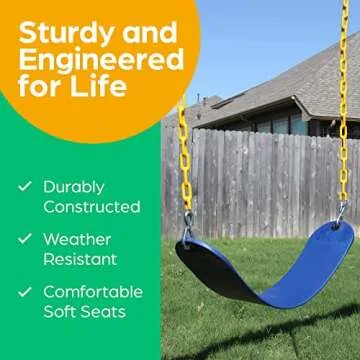 Jungle Gym Kingdom Outdoor Swings - Safe for All Ages