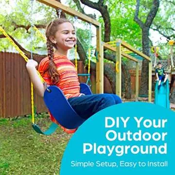 Jungle Gym Kingdom Outdoor Swings - Safe for All Ages