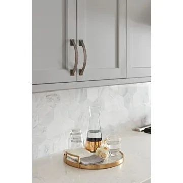 Amerock Candler Cabinet Pull in Oil Rubbed Bronze