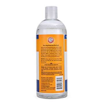 Arm & Hammer Dog Water Additive for Dental Care - Bad Breath Eliminator for Dogs & Dog Breath Freshener - Dog Tooth Plaque Cleaner & Dog Tartar Remover - 16 Fl Oz Dental Rinse for Dogs - Pack of 1