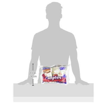 Campfire, Premium Extra Large 2 Inch Marshmallows, 28oz Bag , Pack of 2