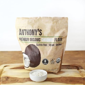 Anthony's Organic Coconut Flour - Keto Friendly & Gluten Free